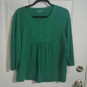 🌷4/$25 🌷Croft and barrow blouse